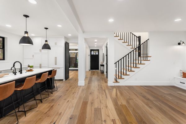 Kitchen Floor Replacement in Redding